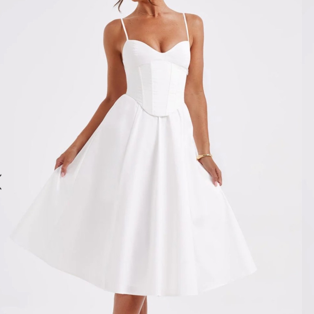 Babyboo MARIELLA midi dress, ivory size M